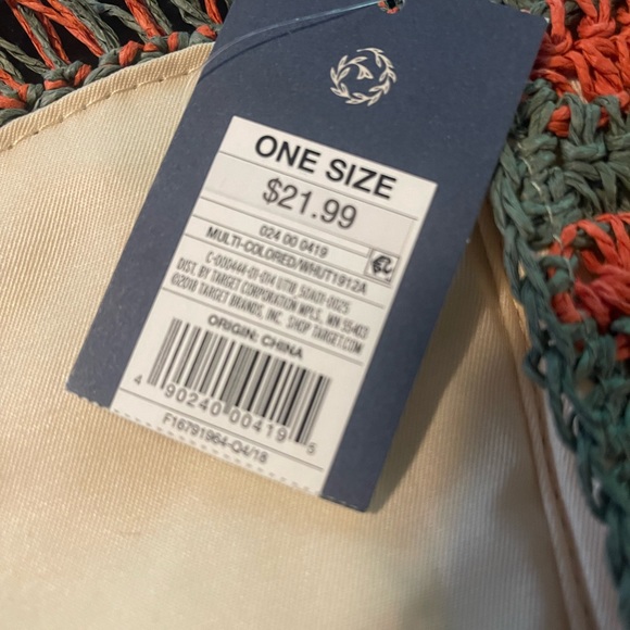 NWT Universal Thread Raffia Clutch bag - Picture 5 of 5